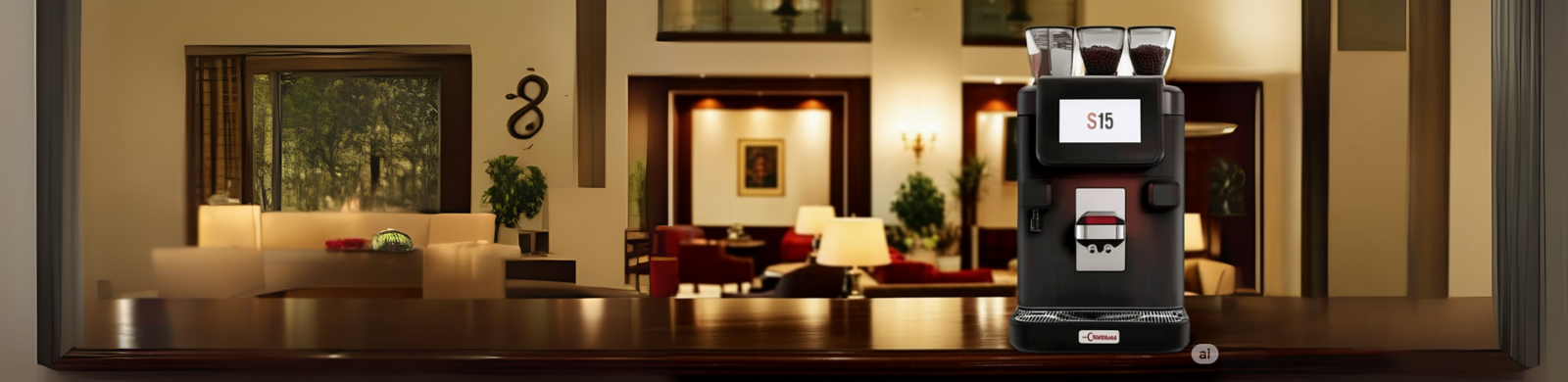 Hotel coffee machines