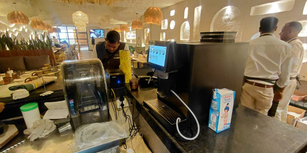Hotel coffee machines